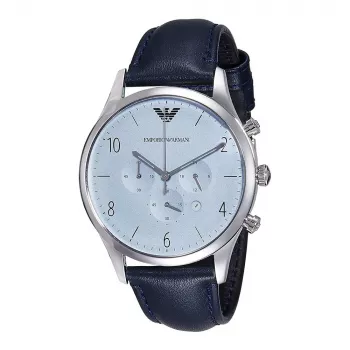 Armani AR1889 miesten kronografikello 42 mm ruostumaton teräs musta kellotaulu