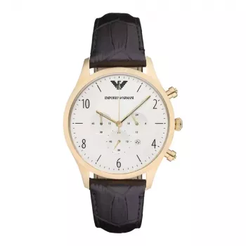 Armani AR1892 miesten kvartsi-kronografikello 43 mm ruostumaton teräs sininen kellotaulu