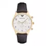 Armani AR1892 miesten kvartsi-kronografikello 43 mm ruostumaton teräs sininen kellotaulu