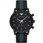 ARMANI AR1948 miesten kvartsikronografi-kello 46mm ruostumaton teräs