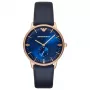 ARMANI AR2071 miesten kello 40mm ruostumaton teräs musta kellotaulu verkkoranneke