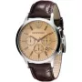 Armani AR2433 miesten kvartsikronografi-kello 43 mm ruostumaton teräs sininen kellotaulu