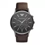 ARMANI AR2462 miesten kronografi 46mm ruostumaton teräs sininen kellotaulu