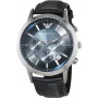 Armani AR2473 miesten kronografikello 43 mm teräs sininen kellotaulu