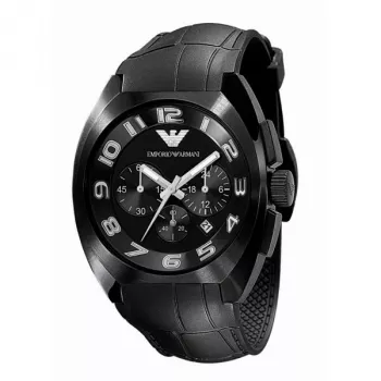 Armani AR5846 miesten analoginen kvartsi kronografi-kello 46mm ruostumaton teräs ruusukullan sävy