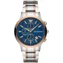ARMANI AR80025 miesten kvartsikronografi kello 43mm ruostumaton teräs sininen kellotaulu