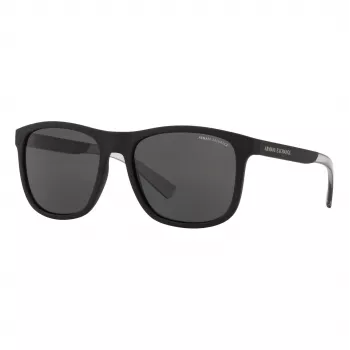 Armani Exchange AX4049SF 81808 miesten aurinkolasit - mattamustat kehykset, harmaat linssit, 57 mm