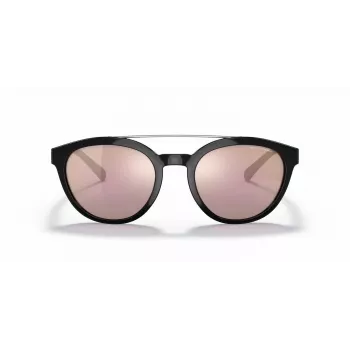 ARMANI EXCHANGE AX4118S81586X unisex suorakaiteen muotoiset aurinkolasit mattamusta tummanharmaa peili hopea 54 mm