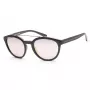 ARMANI EXCHANGE AX4118S81586X unisex suorakaiteen muotoiset aurinkolasit mattamusta tummanharmaa peili hopea 54 mm
