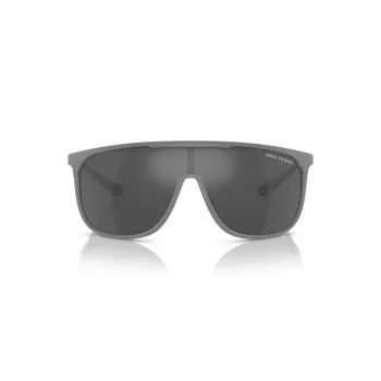 Armani Exchange AX4137SU81806 miesten kulmikkaat aurinkolasit - mattamusta kehys, tummanharmaat linssit