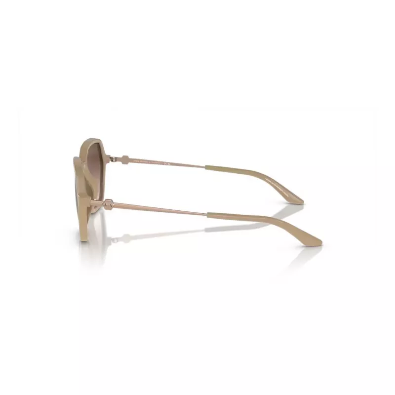 ARMANI EXCHANGE AX4139SU83421 unisex suorakaide-aurinkolasit havanna ruskea liukuväri 52 mm