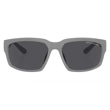 Armani Exchange AX4142SU81808 miesten aurinkolasit mattamusta tummanharmaa suorakaiteen muotoinen