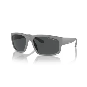 Armani Exchange AX4142SU81808 miesten aurinkolasit mattamusta tummanharmaa suorakaiteen muotoinen