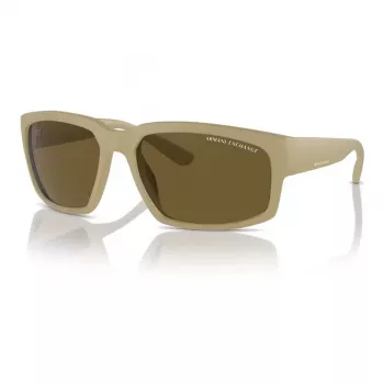 Armani Exchange AX4142SU83487 miesten aurinkolasit mattamusta harmaa 61 mm