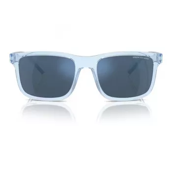 Armani Exchange AX4145S834555 miesten aurinkolasit - suorakaiteen muotoinen propionaattikehys - 57/19/145 mm