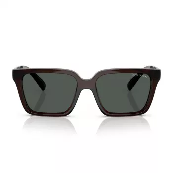 Armani Exchange AX4147S835773 unisex-aurinkolasit havanna kehys ruskeat linssit 56 mm