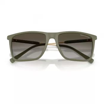 Armani Exchange AX4160S838113 miesten aurinkolasit Havana ruskea liukuväri 57 mm