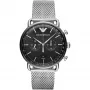ARMANI Exchange miesten kronografi AR11104 46 mm musta ruostumaton teräs