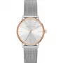 ARMANI EXCHANGE naisten AX5537 kvartsi analogikello 36 mm hopea ruostumaton teräs