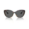 ARMANI EXCHANGE naisten aurinkolasit AX4111SU82138 - läpinäkyvä harmaa kehys, harmaaksi liukuvat linssit, 54/18/140 mm