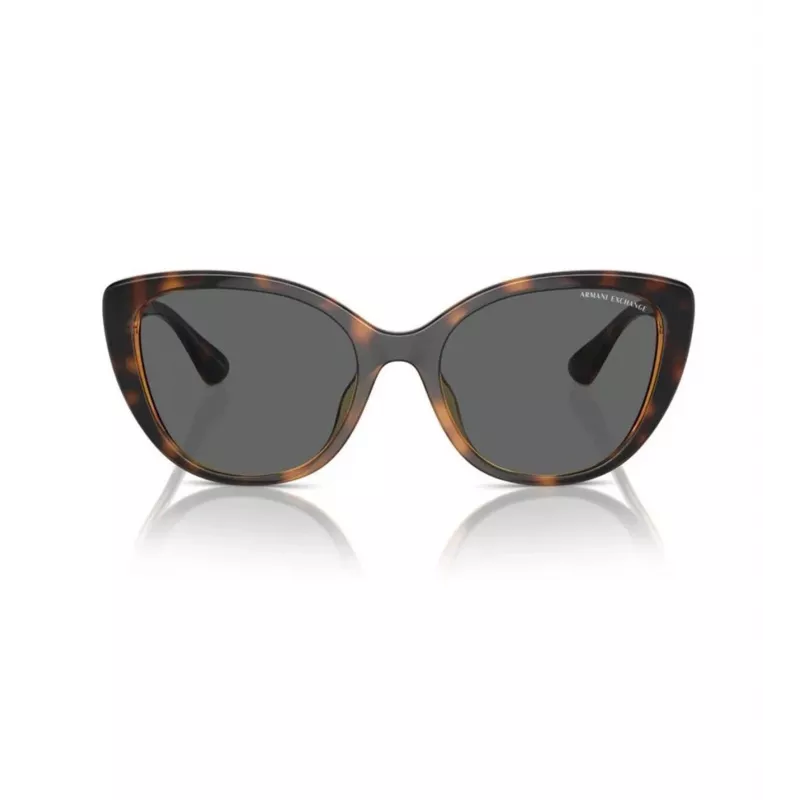 ARMANI EXCHANGE naisten aurinkolasit AX4111SU82138 - läpinäkyvä harmaa kehys, harmaaksi liukuvat linssit, 54/18/140 mm