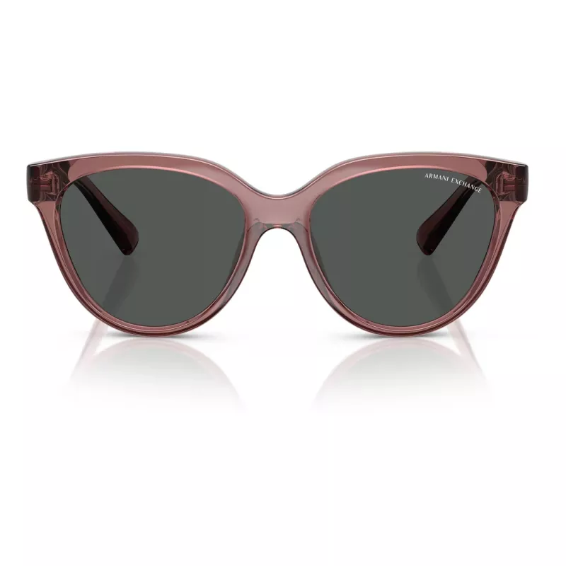 Armani Exchange naisten aurinkolasit AX4148SU83598 havanna ruskea suorakaide 56 mm
