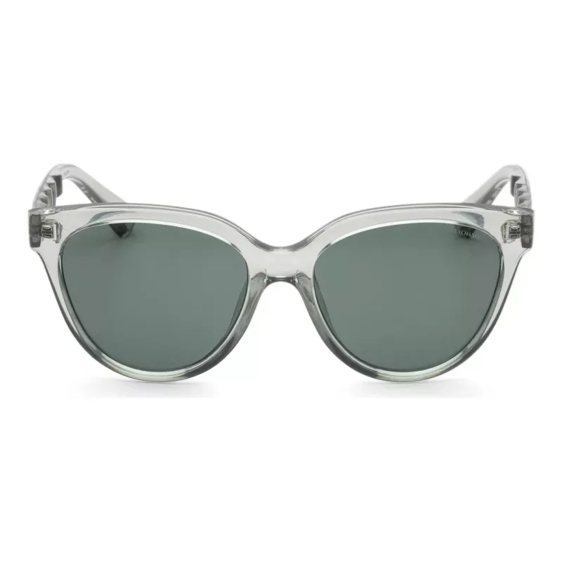ARMANI EXCHANGE naisten aurinkolasit AX4148SU83607 läpinäkyvä harmaa neliömäinen kehys harmaat linssit 56 mm