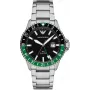 ARMANI Man AR11589 miesten analoginen kvartsikello 42mm sininen kellotaulu hopea ruostumaton teräs