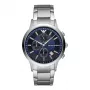 Armani miesten kronografi AR11164, 43 mm, ruostumaton teräs, musta kellotaulu
