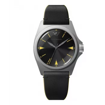 Armani miesten AR11330 Luigi kvartsikello 40 mm sininen kellotaulu ruostumaton teräs
