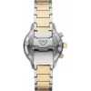 Armani miesten kello AR11361 42 mm ruostumaton teräs mesh musta kellotaulu kronografi