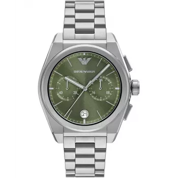 Armani miesten rannekello AR11640 ruostumaton teräs kronografi, 43mm