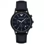 ARMANI miesten kronografi-kello AR2481 43mm ruostumaton teräs sininen kellotaulu