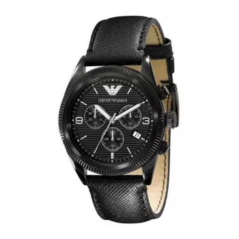 Armani miesten kronografi AR5904 41mm musta kellotaulu ruostumaton teräs