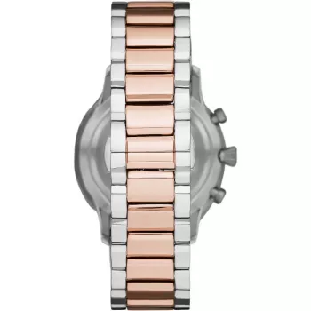 Armani miesten Luigi kvartsikello AR11209 43mm ruostumaton teräs musta kellotaulu