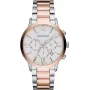 Armani miesten Luigi kvartsikello AR11209 43mm ruostumaton teräs musta kellotaulu