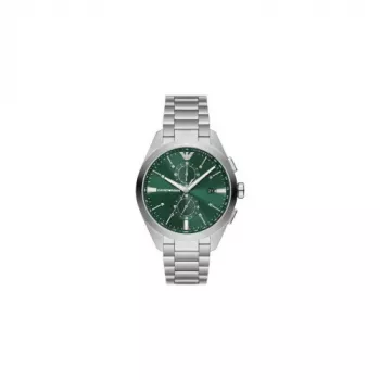Armani miesten kello Luigi kvartsi AR11480 40 mm sininen kellotaulu ruostumaton teräs-mesh