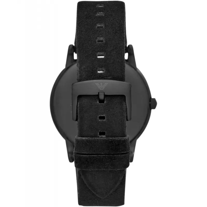 Armani miesten kello AR11274 43 mm sininen kellotaulu sininen nahkaranneke