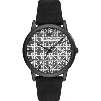 Armani miesten kello AR11274 43 mm sininen kellotaulu sininen nahkaranneke