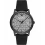 Armani miesten kello AR11274 43 mm sininen kellotaulu sininen nahkaranneke