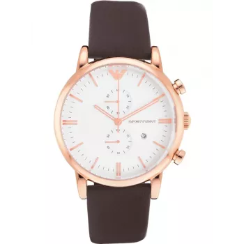 Armani miesten kello AR1936 43 mm ruostumaton teräs kvartsi kronografi