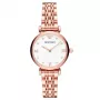 ARMANI naisten AR11267 kvartsi analoginen kello 32 mm ruostumaton teräs hopea