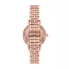 ARMANI naisten AR11423 kvartsi analoginen kello 32mm ruostumaton teräs hopea