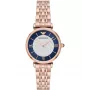 ARMANI naisten AR11423 kvartsi analoginen kello 32mm ruostumaton teräs hopea