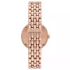 ARMANI naisten AR11462 kvartsi analoginen kello 32 mm ruostumaton teräs hopea