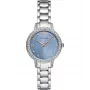 ARMANI naisten kello AR11585 ruostumaton teräs kvartsikello 32 mm hopeinen kellotaulu