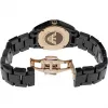 ARMANI naisten kello AR1412 kvartsikronografi 35 mm musta keramiikka