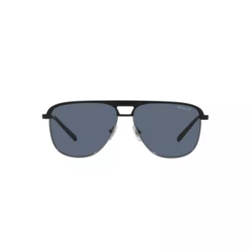 ARNETTE AN3082-733-55 miesten suorakaiteen muotoiset aurinkolasit mattamusta harmaa 57 mm
