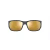 ARNETTE AN4324-28775A unisex-aurinkolasit, mattamusta kehys, harmaat linssit, 61 mm