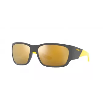 ARNETTE AN4324-28775A unisex-aurinkolasit, mattamusta kehys, harmaat linssit, 61 mm
